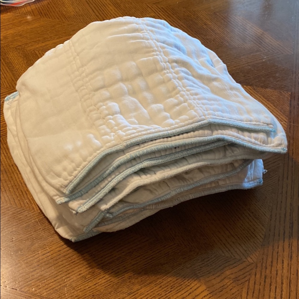 Grovia Size 2 prefolds  , EUC